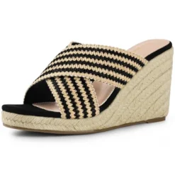 Allegra K Women's Espadrilles Wedges Slide Wedge Sandals -Allegra K GUEST 37dee04c 3163 44dd b9a7 b3da342e2e4b