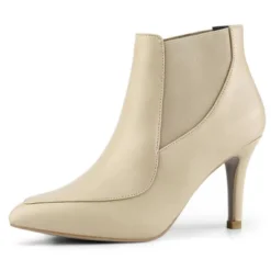 Allegra K Women's Pointed Toe Stiletto High Heel Booties -Allegra K GUEST 3bc97148 7f92 4d74 960b 58d298a465ca