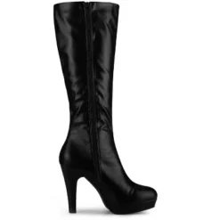 Allegra K Women's Chunky Heel Round Toe Platform Knee High Boots -Allegra K GUEST 3bd6888a cc89 4b31 af0f d2d5d7d14ef8