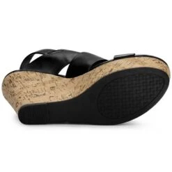 Allegra K Women's Wood Wedges Platform Wedge Sandals -Allegra K GUEST 3e027bac e4cc 46ff b5c9 b3265693db27