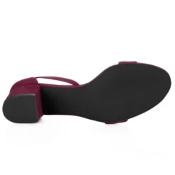 Allegra K Women's Open Toe Block Ankle Strap Heel -Allegra K GUEST 3e93168e cfc2 4996 9427 4adc8826035c