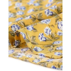 Allegra K Women's Bow Tie Round Neck 3/4 Raglan Sleeve Floral Blouse Tops -Allegra K GUEST 3ea9ef9a 2218 4599 9bab 1f020eed8121