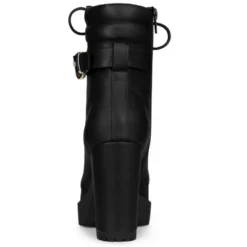 Allegra K Women's Platform Buckle Lace Up Block Heel Ankle Boot -Allegra K GUEST 3edb5077 d50c 42d5 a9da 4b563032252d