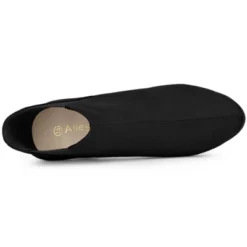 Allegra K Women's Round Toe Block Heels Chelsea Ankle Boots -Allegra K GUEST 40b078e3 c91c 4361 bdf6 698f920365b1