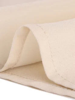 Allegra K Women's Round Neck Short Puff Sleeve Pleated Office Work Blouse -Allegra K GUEST 4154cb51 167f 4322 882d 53334ce65bc2