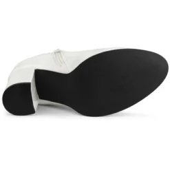 Allegra K Women's Round Toe Zipper Chunky Heels Ankle Boots -Allegra K GUEST 426d3037 25e2 4335 85e5 575f8dea71aa