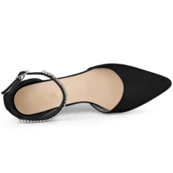 Allegra K Women's Pointed Toe Rhinestone Ankle Strap Chunky Heels Pumps 9 Allegra K Women's Pointed Toe Rhinestone Ankle Strap Chunky Heels Pumps -Allegra K GUEST 439c61cd 9719 4397 ae84 fc65374f2faf