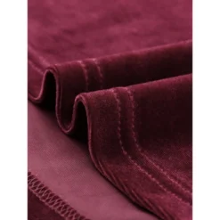 Allegra K Women's Turtleneck Velvet Long Sleeve Work Basic Velour Blouse -Allegra K GUEST 43f005fa 35d4 4019 bf77 46caec5acadd