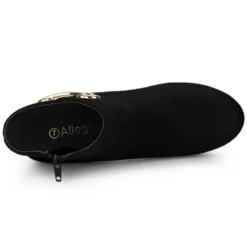 Allegra K Women's Round Toe Chunky High Heel Platform Ankle Boots -Allegra K GUEST 44229fc8 6760 4371 8b81 247bd909d2d1