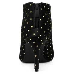 Allegra K Women's V Cutout Pointed Toe Heel Ankle Boots -Allegra K GUEST 453a1d04 cff2 4356 9034 e9e5cf787d47