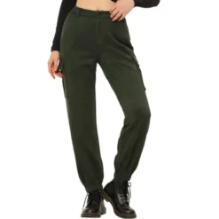 Allegra K Women's Cargo Pant Faux Suede High Waist Casual Outdoor Jogger Pants With Pockets 9 Allegra K Women's Cargo Pant Faux Suede High Waist Casual Outdoor Jogger Pants With Pockets -Allegra K GUEST 46afb2f1 5b55 475c 948c cf40783a1dc3