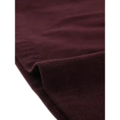 Allegra K Women's Corduroy Vintage Button Decor Ruffled Trim High Waist Mini Skirt -Allegra K GUEST 495da61f b00e 4112 8c13 cd5feab6bc2d