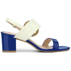 Allegra K Women's Slingback Block High Heel Sandals -Allegra K GUEST 49dc324a 6bc9 4784 a353 7b9aedcd239e