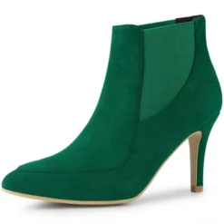 Allegra K Women's Pointed Toe Stiletto High Heel Booties -Allegra K GUEST 4bc4b29e 43e7 49c7 9784 553fe0e79cda