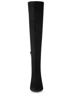 Allegra K Women's Chunky Heels Rhinestone Over The Knee High Boots -Allegra K GUEST 4bd9d260 c37a 4c27 baa9 5227449a3bdb