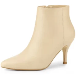 Allegra K Women's Pointed Toe Zipper Stiletto Heel Ankle Boots -Allegra K GUEST 4f89c27e 5d87 43d9 ac3d 11630e24bd22