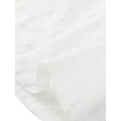 Allegra K Women's Peter Pan Collar Swiss Dots Short Sleeves Button Front Shirt -Allegra K GUEST 506039f0 24a8 4144 8392 dc507a3d03ca