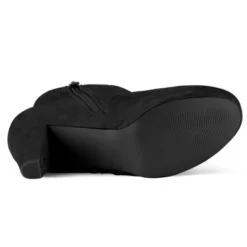 Allegra K Women's Side Zip Low Platform Chunky Heel Ankle Booties -Allegra K GUEST 51bc4a35 b11e 49b9 8820 89ed9af8f5d5