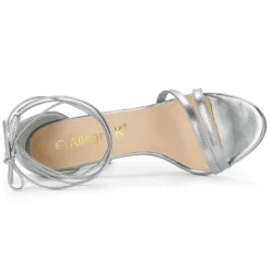 Allegra K Women's Open Toe Lace Up Stiletto Heels Sandals 13 Allegra K Women's Open Toe Lace Up Stiletto Heels Sandals -Allegra K GUEST 535949fa 0ec9 4261 a1fd b44e71c08004