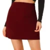Allegra K Women's Summer High Waist Skirt Stretch Bodycon Pencil Mini Short Skirt