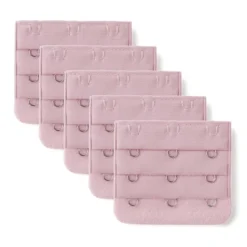 Allegra K Women's 3 Hook 3 Row Stretchy Bra Strap Extenders Buckle Hooks Bra Band -Allegra K GUEST 544843c3 d52a 4525 bdfa 12a3d7244e20