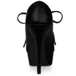 Allegra K Women's Platform Round Toe Lace Up Stiletto High Heel Ankle Booties -Allegra K GUEST 5784fcec 4a5a 443e a1c1 020a92449f6c