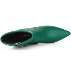 Allegra K Women's Kitten Heel Foldable Ankle Boot -Allegra K GUEST 5b3b28b8 5468 4d13 962c 16de3376a5be