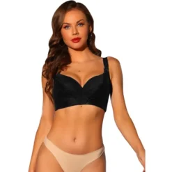 Allegra K Women's Push Up Wide Straps High Back Full Coverage Underwire Bra -Allegra K GUEST 5c4f546c 2488 4b71 b8d6 6c90636e2ee6