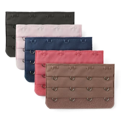 Allegra K Women's 3x4 Hooks Bra Extender Extension Strap Bra Band Multicolor 11 Allegra K Women's 3x4 Hooks Bra Extender Extension Strap Bra Band Multicolor - Image 11