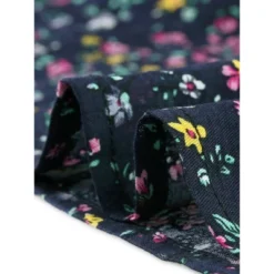 Allegra K Women's Square Neck Elastic Waist Frill Trim Flowy Floral Puff Sleeve Dress -Allegra K GUEST 5cfa6bff 03d4 467b bd3c 88ff180a20a0