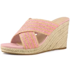 Allegra K Women's Espadrilles Wedges Slide Wedge Sandals -Allegra K GUEST 5d428d6e 8323 4ac4 92e7 f7577931d521