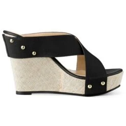 Allegra K Women's Platform Slide Wedge Sandals -Allegra K GUEST 5da888f8 1762 47f5 bada 5330207e6001