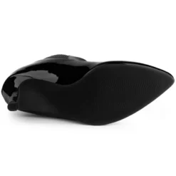 Allegra K Women's Back Zip Stiletto High Heels Ankle Boots -Allegra K GUEST 5dc54bfb b240 47b7 922f fc527366645e