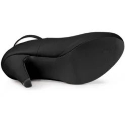 Allegra K Women's Round Toe Stiletto Heel Ankle Strap Pumps -Allegra K GUEST 5df2fd91 58a1 4385 8b7c fe23a21d75c9