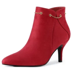 Allegra K Women's Pointed Toe Side Zip Stiletto Heel Ankle Booties -Allegra K GUEST 5ebc54d7 d7ac 496a a832 5f18b317d79b