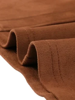 Allegra K Women's High Waist Faux Suede Knee Length A-Line Skirts -Allegra K GUEST 5ec7dc25 75bc 499a 9601 4d61b9205b26