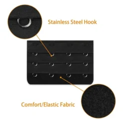 Allegra K Women's Brassiere Underwear Strap Bra Extender 3 Rows 4 Hooks -Allegra K GUEST 5fc4655b 1087 4cb5 b9ae 1b9be8320f03