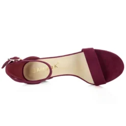 Allegra K Women's Open Toe Block Ankle Strap Heel -Allegra K GUEST 6104aaa3 6cbf 4983 8dab 46733b493937