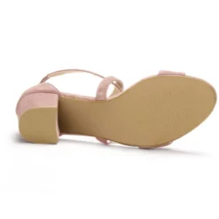 Allegra K Women's Crisscross Ankle Strap Block Heel Sandals -Allegra K GUEST 61abf990 5913 4108 934b 45e573456322