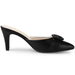 Allegra K Women's Buckle Pointed Toe Stiletto Heel Slides Mules 13 Allegra K Women's Buckle Pointed Toe Stiletto Heel Slides Mules -Allegra K GUEST 6230b085 7216 4a22 bfdd ec8d6824310a
