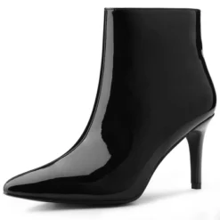 Allegra K Women's Pointed Toe Stiletto High Heel Ankle Boots -Allegra K GUEST 660a7cc0 4615 4991 8414 3ffcdee730b4