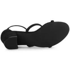 Allegra K Women's Open Toe Strappy Chunky Heels Sandals -Allegra K GUEST 6850ac25 3069 4af4 8ff6 64d38558d0cd