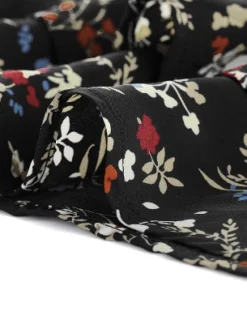 Allegra K Women's Chiffon Elastic Waist Ruffle Tiered Flowy Midi Printed Skirts -Allegra K GUEST 6a24aad5 4313 44be aed2 34dd49232282