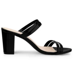 Allegra K Women's Clear Strappy Slide Mule Block Heel Sandal 17 Allegra K Women's Clear Strappy Slide Mule Block Heel Sandal -Allegra K GUEST 6b93d0f9 444a 4990 b4e1 37d10683b4da