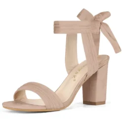 Allegra K Women's Open Toe Ankle Tie Back Chunky Heel Sandals 29 Allegra K Women's Open Toe Ankle Tie Back Chunky Heel Sandals -Allegra K GUEST 70a862f7 2b87 45f1 a8dd 332f1c78e4de