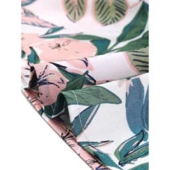 Allegra K Women's Tropical Floral Printed Square Neck Ruffle Sleeve Tank Top -Allegra K GUEST 73f356d3 f11f 447b 8f76 f4d9dee32708