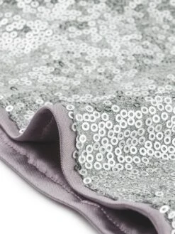 Allegra K Women's Mid Rise Solid Sparkle Sequin Zipper Shorts -Allegra K GUEST 75231427 fb5d 4dea 86e2 fd863feb165f