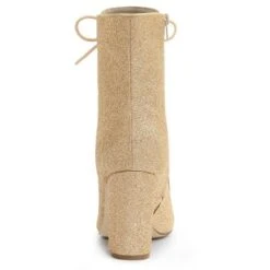 Allegra K Women's Glitter Pointed Toe Block Heel Ankle Boots 16 Allegra K Women's Glitter Pointed Toe Block Heel Ankle Boots -Allegra K GUEST 76aea808 7d2a 42ab 8d7e 6c28fae7f1ab