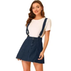Allegra K Women's Denim A-Line Adjustable Strap Braces Mini Suspender Skirt 14 Allegra K Women's Denim A-Line Adjustable Strap Braces Mini Suspender Skirt -Allegra K GUEST 780a9252 16e3 4a7e 989c 85d635947b10