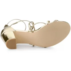 Allegra K Women's Strappy Crisscross Strap Block Heels Sandals -Allegra K GUEST 7a1b0aaf 8245 4429 a8b4 c280bd48fad1